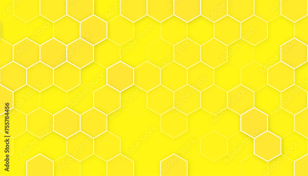 Abstract Isometric shape background for business. Yellow honeycomb marble abstract background Abstract Isometric shape background for business. Yellow honeycomb marble abstract background