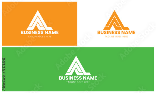 AA Monogram Logo Design Concept 