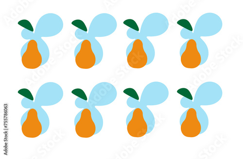 illustration of an orange