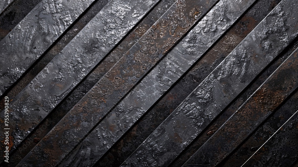 Abstract background highlights sleek metal blades. Gorgeous patterns unfold.
