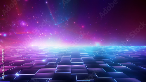 Abstract colorful flowing rainbow with soft, colorful abstract wavy lines