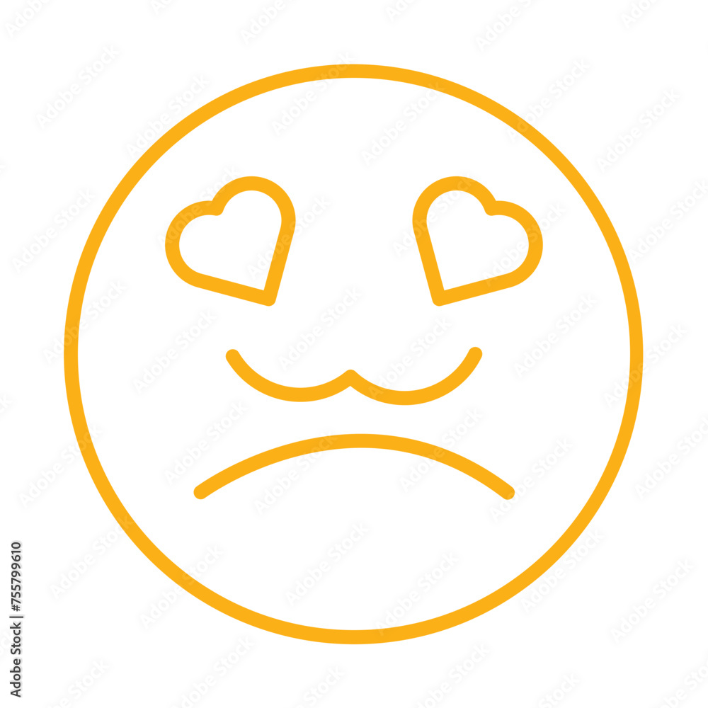 Sad face icon design Sad face icon design