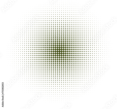 Vektor Halbton Hintergrund Rund mit Punkten - Design Element mit Verlauf - Punkte Muster und Textur	
