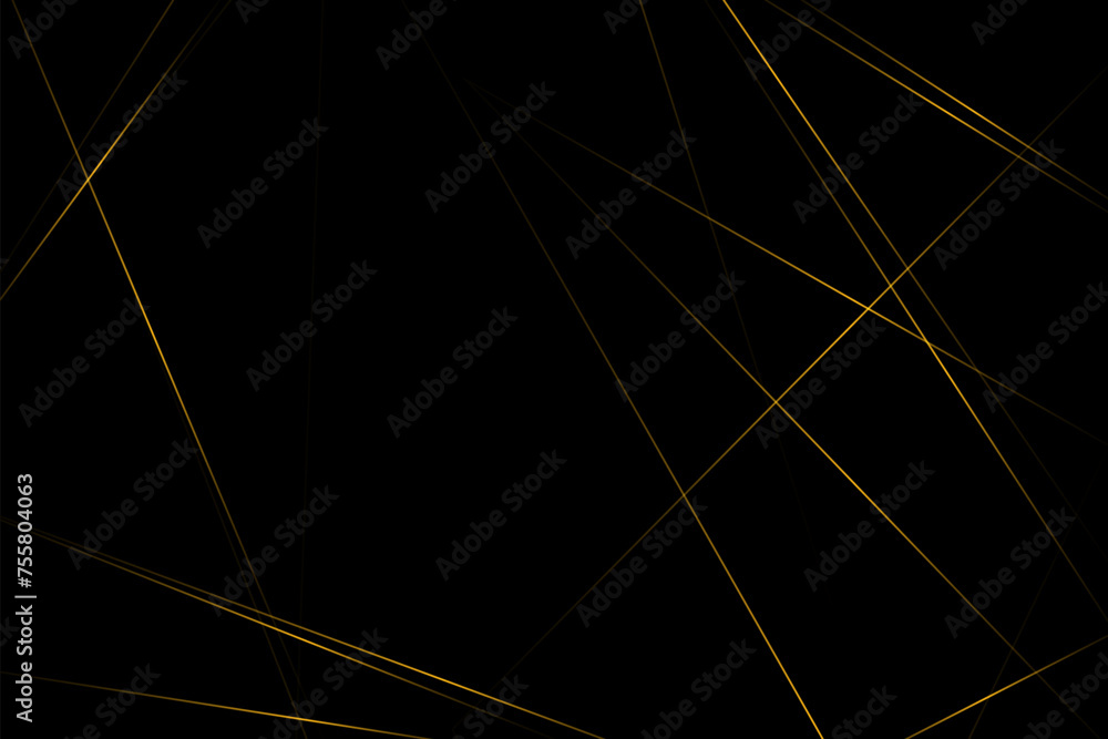 Abstract black with gold lines, triangles background modern design. Vector illustration EPS 10. Abstract black with gold lines, triangles background modern design. Vector illustration EPS 10.