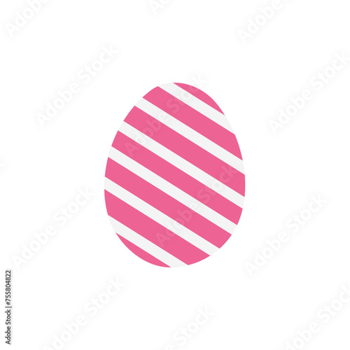 easter eggs flat design