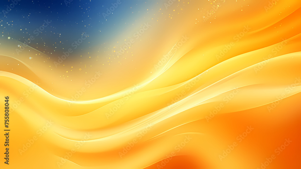 Abstract wavy lines, interesting abstract background and bokeh Abstract wavy lines, interesting abstract background and bokeh