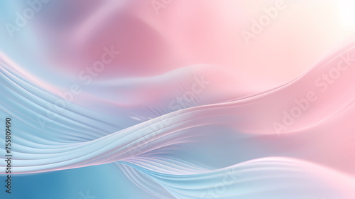 Abstract wavy lines, interesting abstract background and bokeh