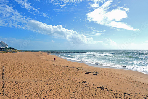 Küste und Strand in Batz sur mer, Bretagne