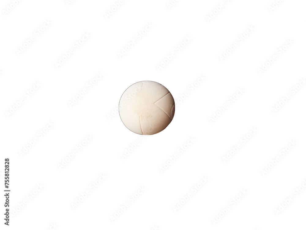 beach volleyball isolated on transparent background, transparency image, removed background