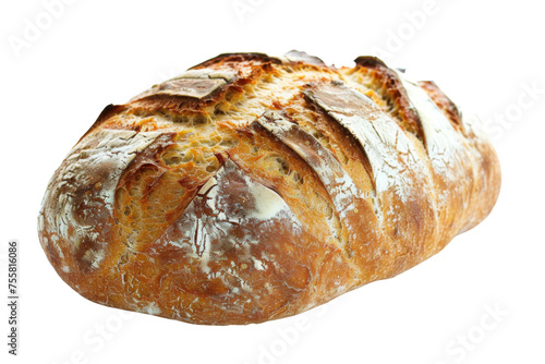 Bread Baked Isolated on Transparent Background