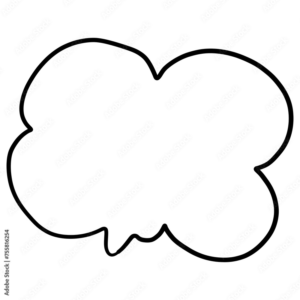 Playful Doodles: Speech Bubble Clipart Set Playful Doodles: Speech Bubble Clipart Set