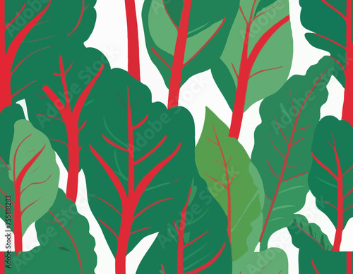 Fresh swiss chard 
