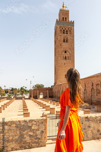woman in marrakech