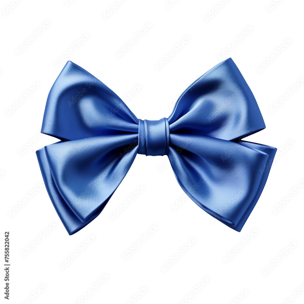 Blue bow tie isolated on transparent background, PNG available Blue bow tie isolated on transparent background, PNG available
