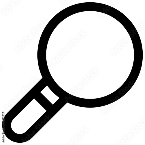 Search. Editable stroke vector icon.