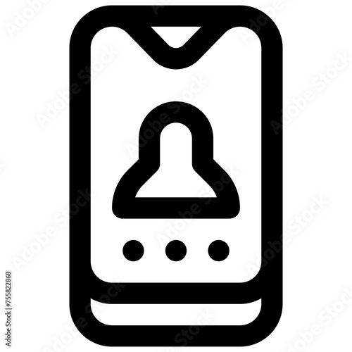 Contacts. Editable stroke vector icon.