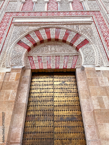 Exterior view and decorativ...