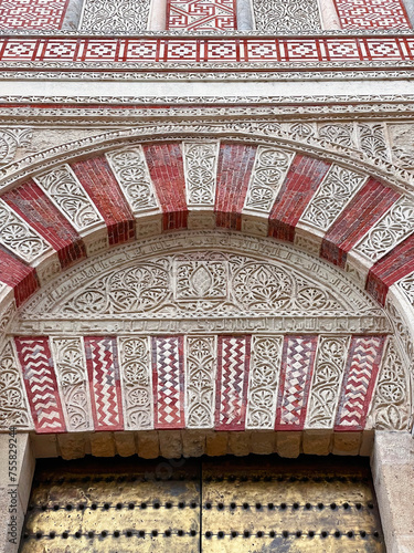 Exterior view and decorativ...