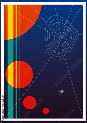 Spinnennetz 7