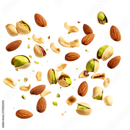 pistachio nuts isolated on transparent background Remove png, Clipping Path, pen tool
