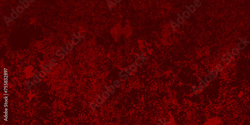 Abstract dark red grunge background with scratches and cracks wall. empty concrete dark wall background texture. red stucco wall background texture. red and black marble stone texture.