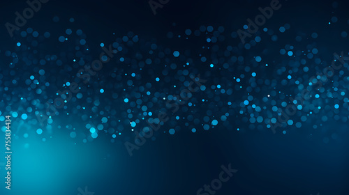Abstract technology particles background © xuan