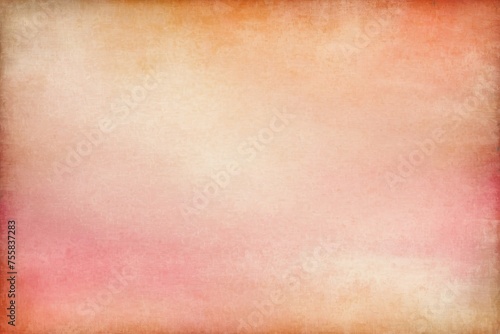 Grunge abstract  old paper texture  layered translucency creating depth  interplay of pastel pink and salmon pink hues  hinting at a faded history  detailed yet tactile surface appearance