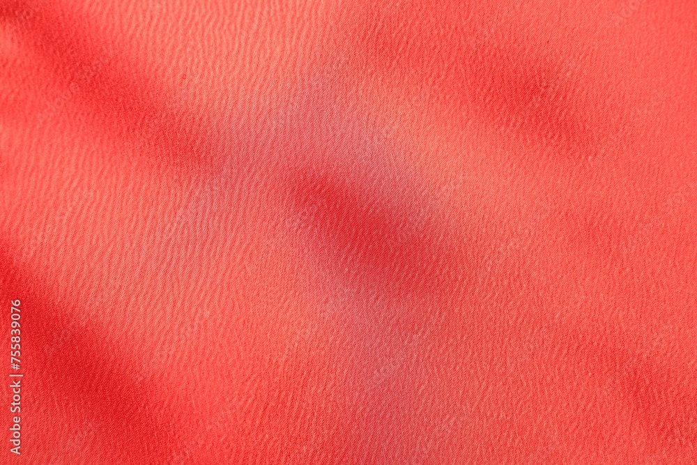 Texture of red fabric as background, top view Texture of red fabric as background, top view