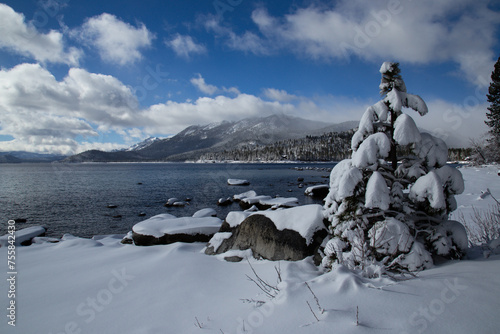 Lake Tahoe Winter Snow Storm