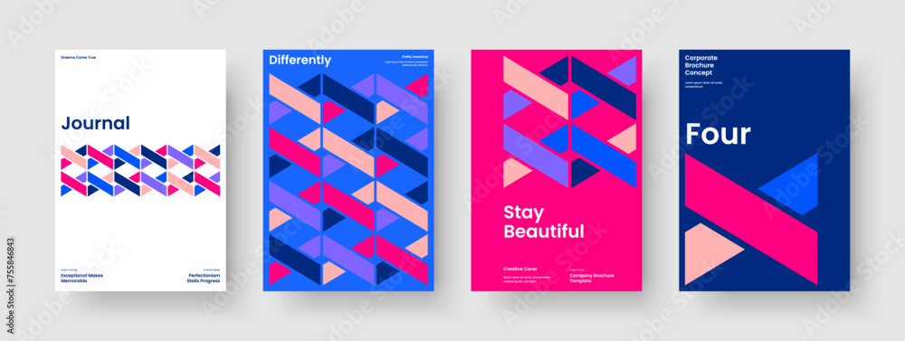 Geometric Business Presentation Design. Modern Poster Layout. Abstract Brochure Template. Banner. Flyer. Book Cover. Background. Report. Portfolio. Handbill. Brand Identity. Leaflet. Journal
