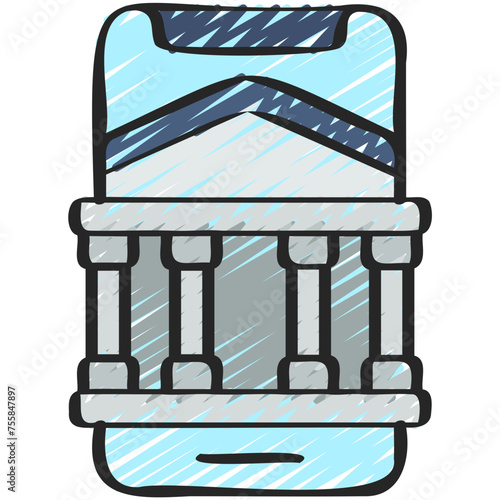 Mobile Banking Icon