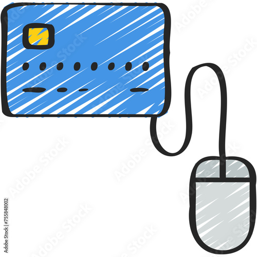 Online Credit Card Icon