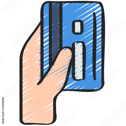 Give Credit Card Icon