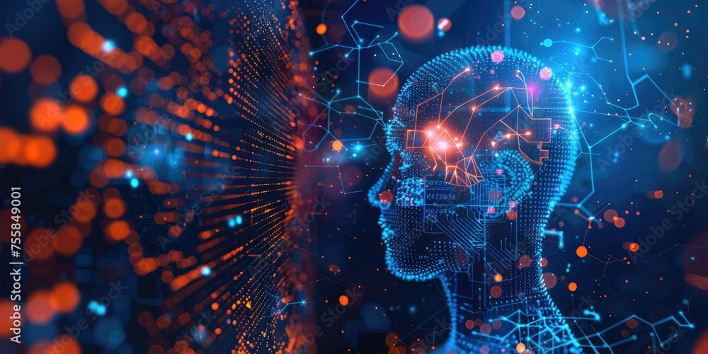 Modern Business Technology with Algorithms, Machine Learning and Artificial Intelligence as Concept Modern Business Technology with Algorithms, Machine Learning and Artificial Intelligence as Concept