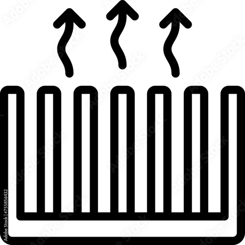 Heat Sink Icon