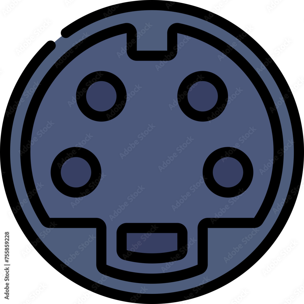 PS 2 Cable Port Icon