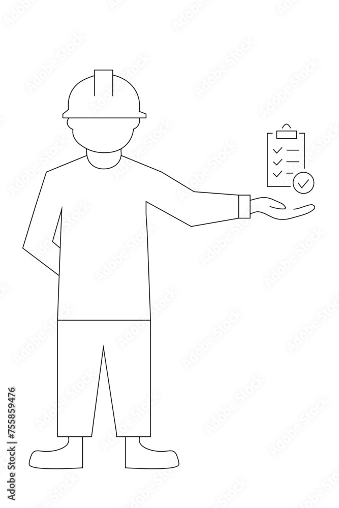 Business People Working Together With Checklist. Done job, to do list with checkboxes, for web banner. Business People Working Together With Checklist. Done job, to do list with checkboxes, for web banner.