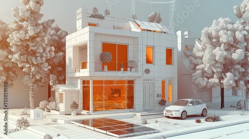 original modern house exterior