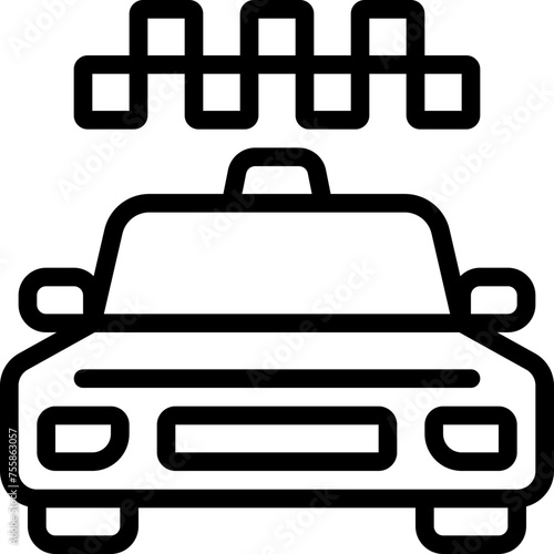 Airport Taxi Icon