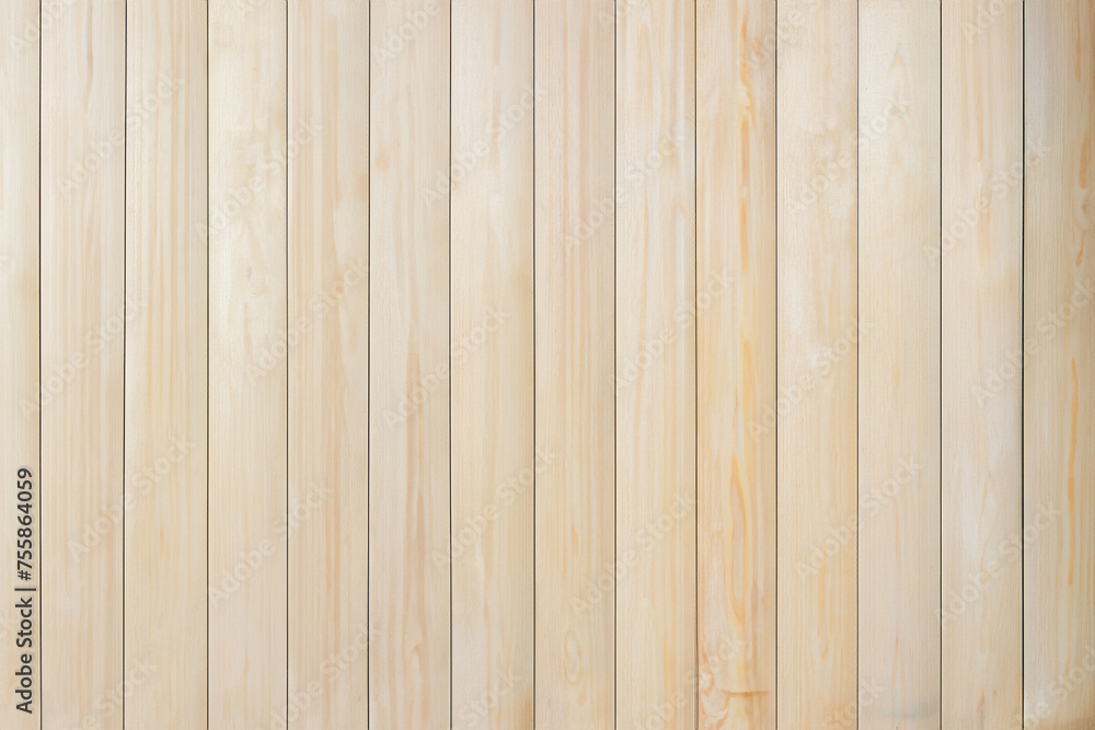 Fototapeta premium Wooden plank background Brown tone cream Horizontal