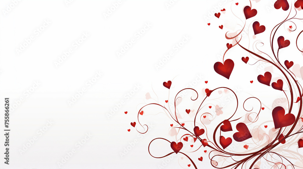 Whimsical Valentine Heart Frame for Romantic Weddings and Love Celebrations