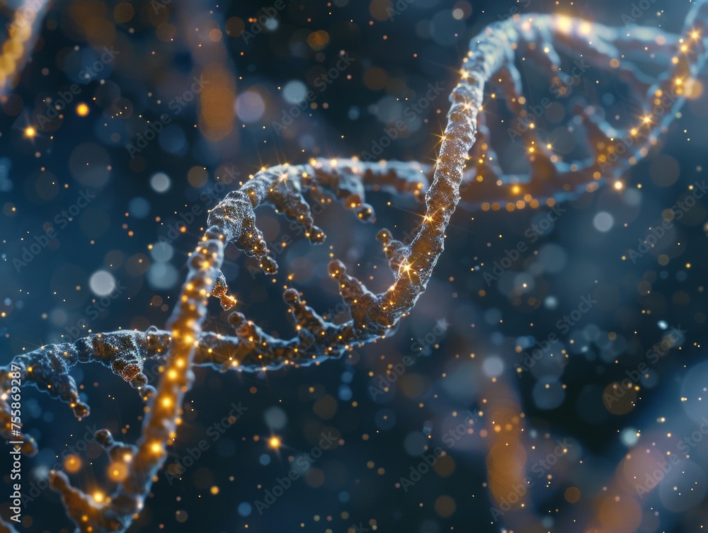 DNA helix structure, biotechnology and genetic research. DNA helix structure, biotechnology and genetic research.