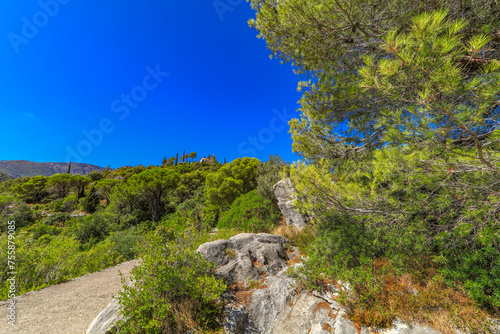 Fototapeta Naklejka Na Ścianę i Meble -  Drvnik Biokowo Mountain Riviera Makarska