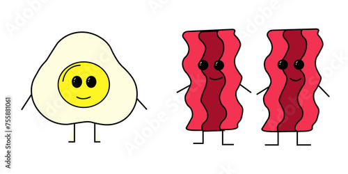 Happy Meal: Mr. Bacon and Mistress Egg