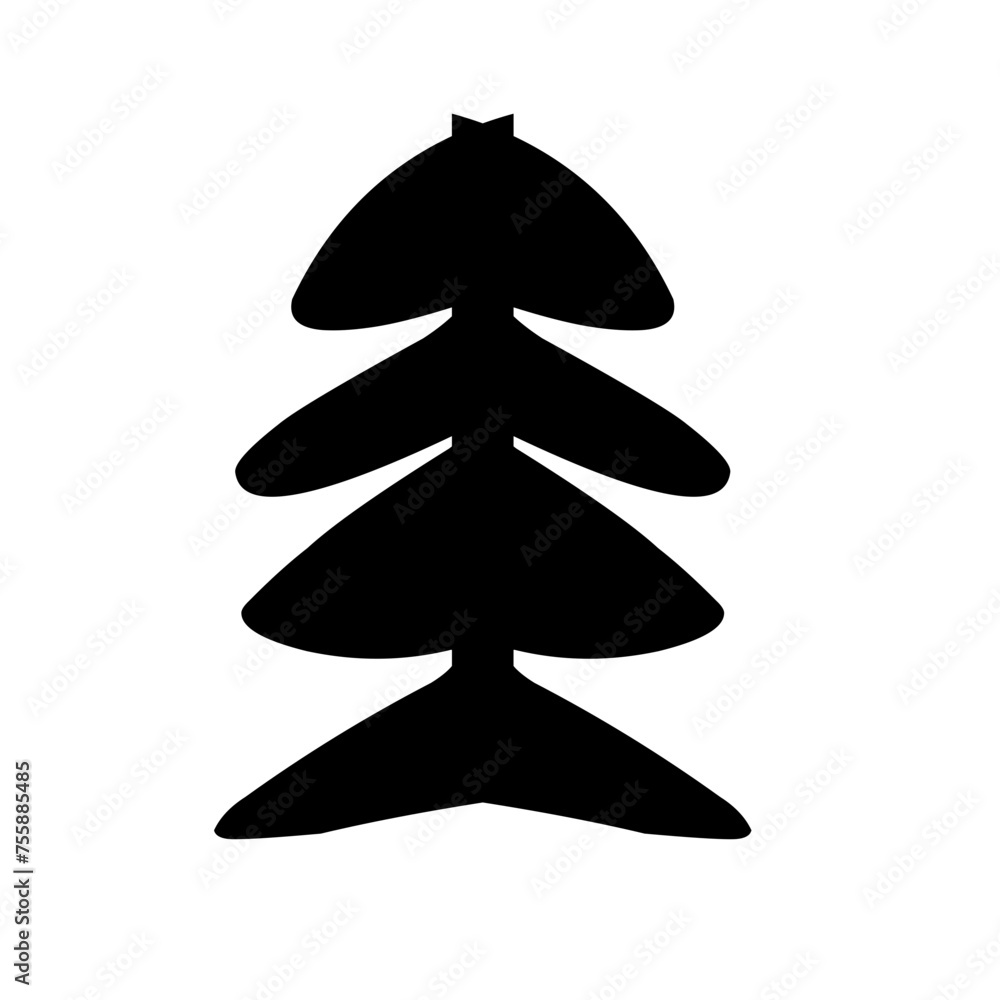 Christmas Trees Silhouette Christmas Trees Silhouette