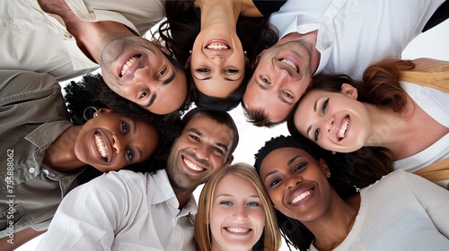 well-being and health through a multi-professional team in the office, engaging in face-to-face collaboration on a white background. Smiling faces, united professionals