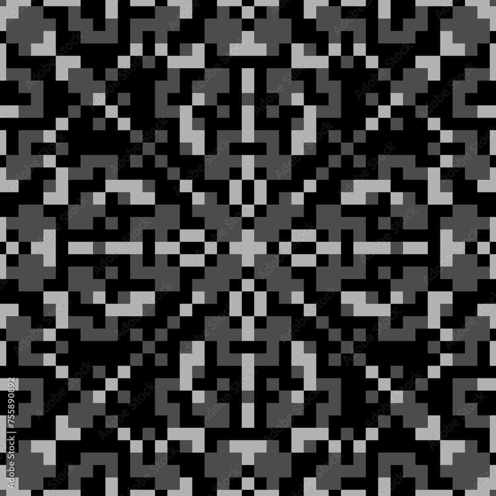 Seamless pattern. Tribal wallpaper. Ethnic embroidery background. Simple shapes ornament. Crosses, squares, rectangles, figures vector. Tribe motif. Ancient backdrop. Digital paper, textile print. Seamless pattern. Tribal wallpaper. Ethnic embroidery background. Simple shapes ornament. Crosses, squares, rectangles, figures vector. Tribe motif. Ancient backdrop. Digital paper, textile print.