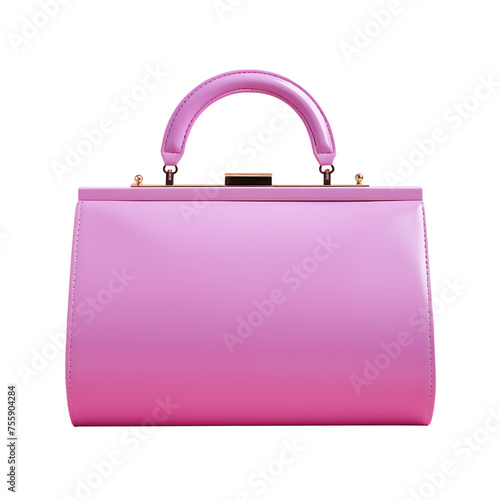 Captivating the Essence of Femininity - A Timeless Journey Through the Elegance of a Lady's Purse - A PNG Cutout Isolated on a Transparent Backdrop