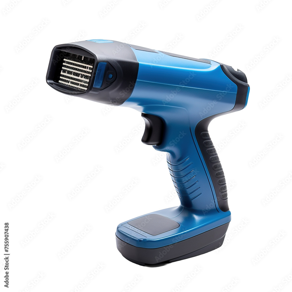 Generic barcode scanner scanning a barcode on white or transparent background Generic barcode scanner scanning a barcode on white or transparent background
