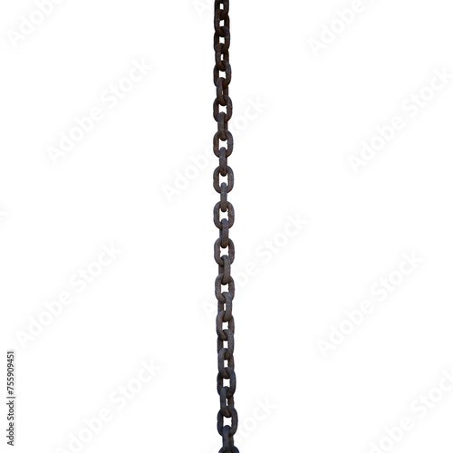 An unique concept of isolated chains on plain background , very suitable to use in mostly project.